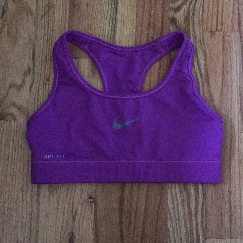 Magenta Nike Sports Bra